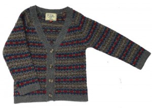 Child's fairisle cardigan