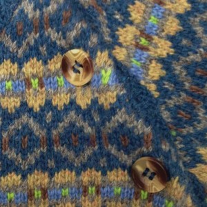 Close up of fairisle