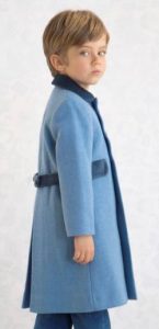 Child's classic wool winter coat