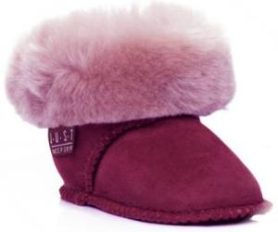 Babies' warm sheepskin boots