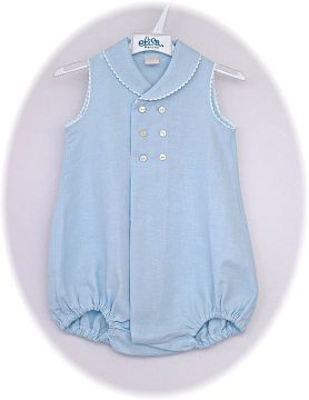 Baby boy's romper suit