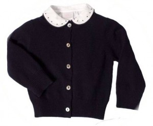 Child's cashmere cardigan - blouse not included