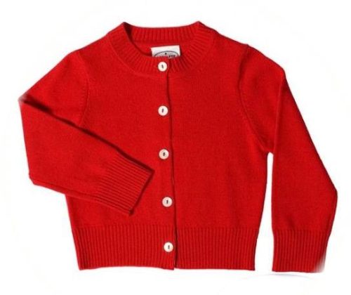 Child's cashmere cardigan