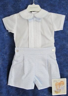 Baby boy's cotton suit