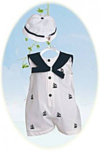 Baby boy's sailor suits