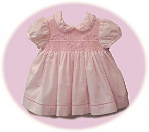 Toddler's smocked dress