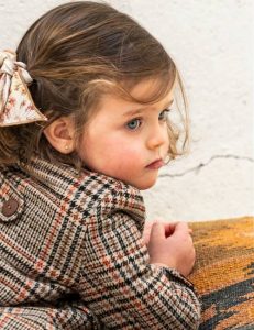 Girl's smart winter coat