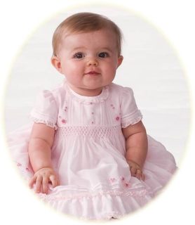 Baby's hand smocked dress