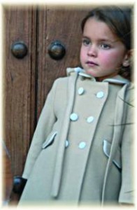 child's coat with hood