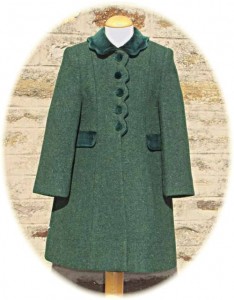 Girl's traditional winter coat