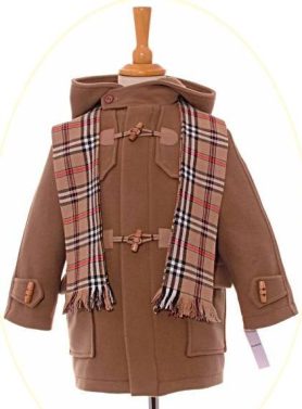 Child's classic duffle coat