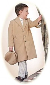 Little boy's coat and cap