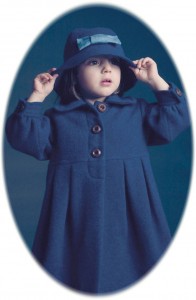 Girl's Italian wool coat from Hucklebones