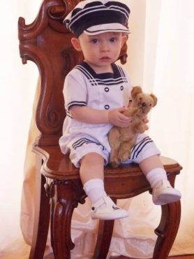 Max in his sailor suit