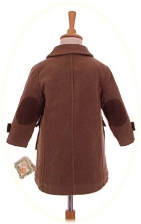 Boy's winter coat back view