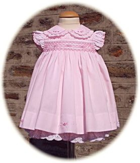 Hand smocked baby dresses