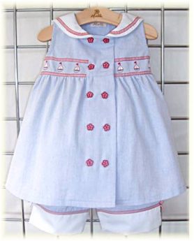 Little girl's sailor dress from Abella