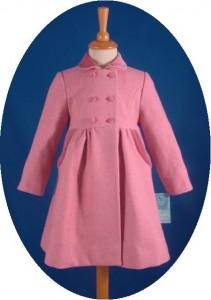 Little girl's classic coat