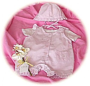 Baby girl's sun suit