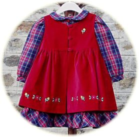 Little girl's winter dress