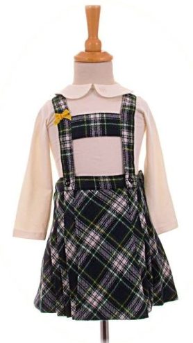 Girl's tartan skirt